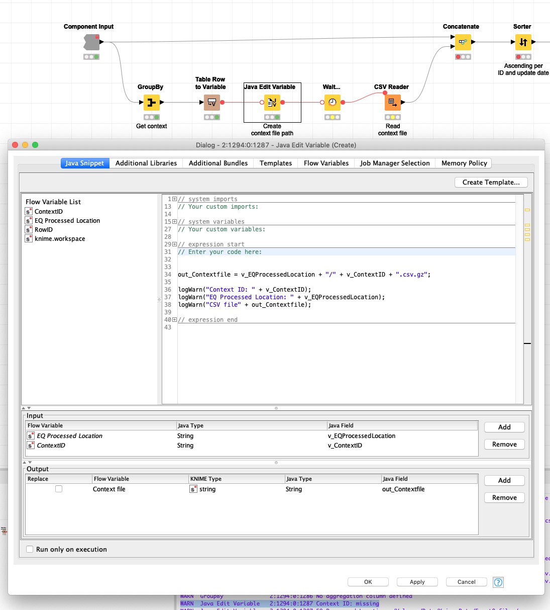 Bug Java Edit Variable Can T Access Variable Knime Analytics Platform Knime Community Forum