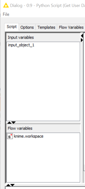 Python Script Node - Rename Input and Outputs - KNIME Extensions 