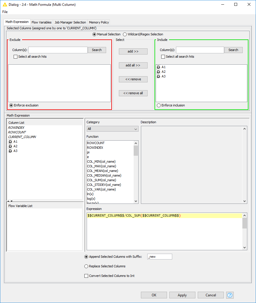 Calculate A Derivation Knime Analytics Platform Knime Community Forum