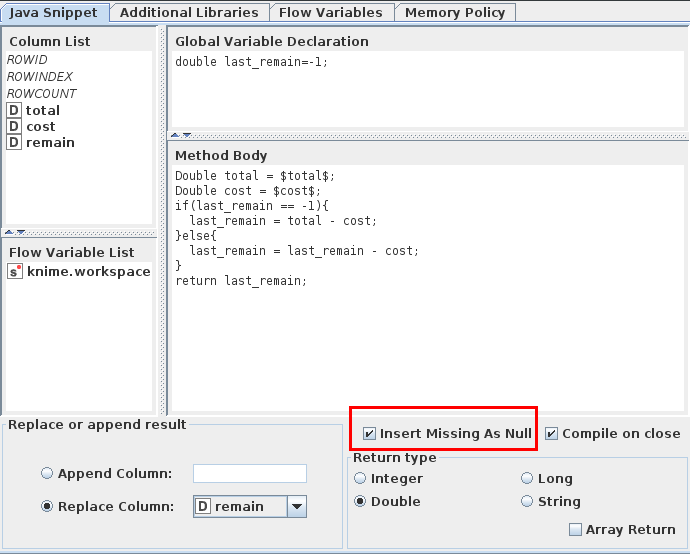 Bug In Java Snippet Simple Knime Development Knime Community Forum