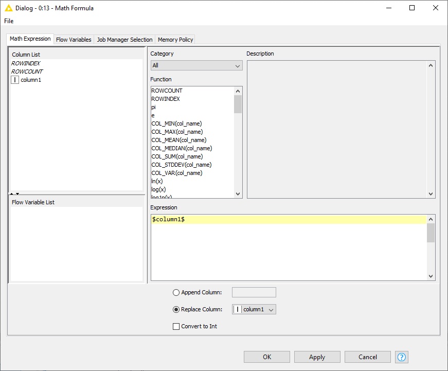 Integer To Double Using Math Knime Analytics Platform Knime Community Forum