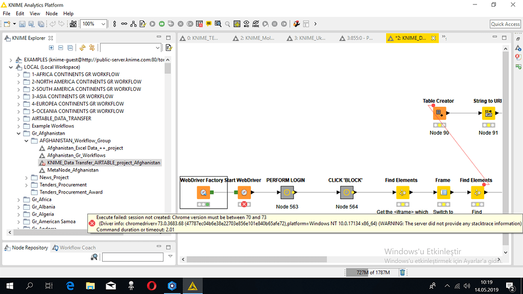 Google Trends using Selenium web scraping (getting too many requests error  or Captcha message) - Community Extensions - KNIME Community Forum