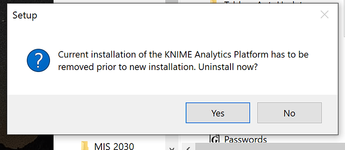 installer error