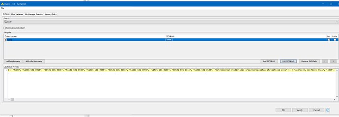 parsing JSON data from Rest API - KNIME Analytics Platform - KNIME ...