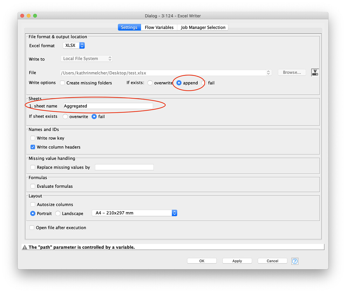 Create Multiple Excel Worksheet In Excel File KNIME Analytics 