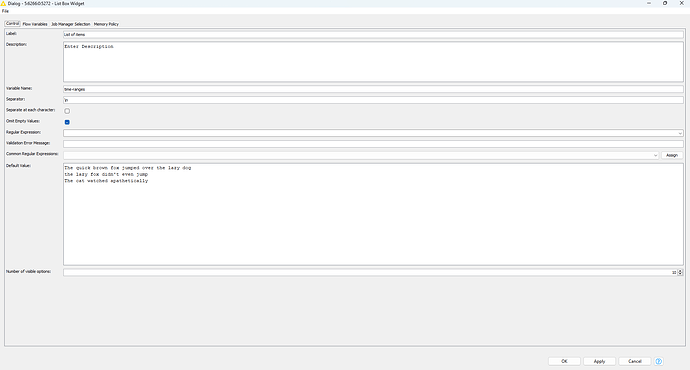 Configured Component