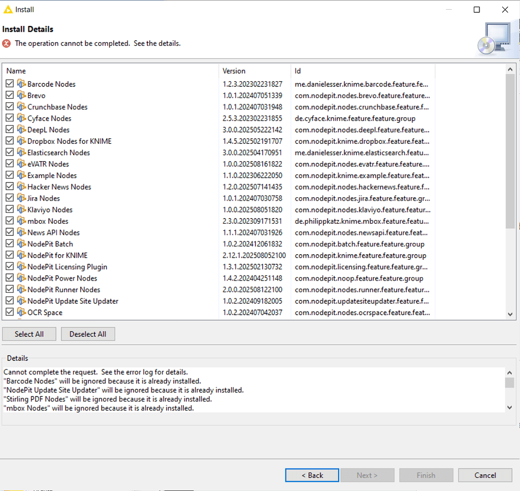 Error Node pit - KNIME Analytics Platform - KNIME Forum