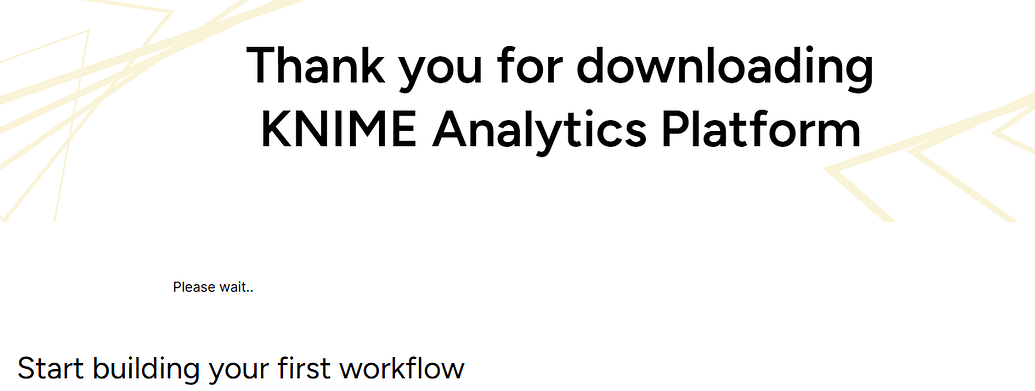 Unable to download KNIME from website - KNIME Analytics Platform ...