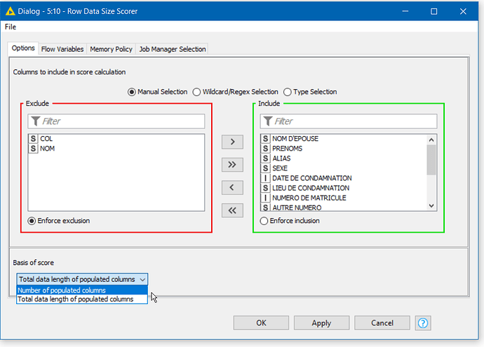 Duplicate Row Filter - more parameters - KNIME Analytics Platform ...