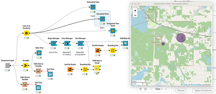 Geospatial View Screen