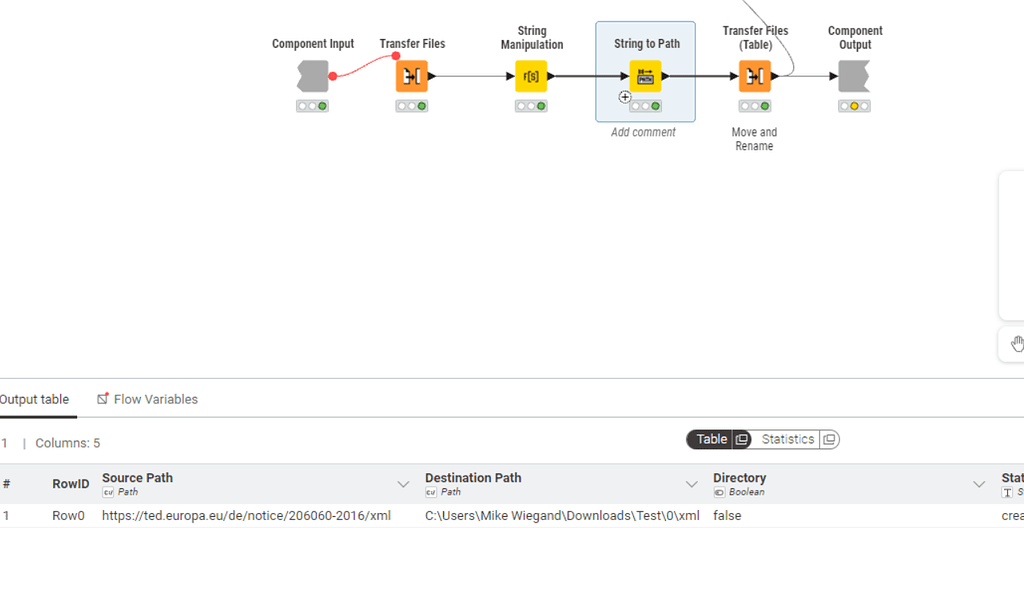 Transfer Files (Table): Overwrites Source path column w/o warning ...