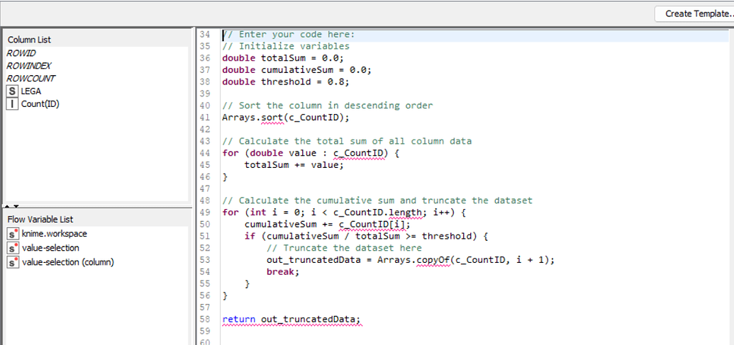 Simple Nodes Java Program Programming a Java Snippet node - KNIME Analytics Platform - KNIME ...