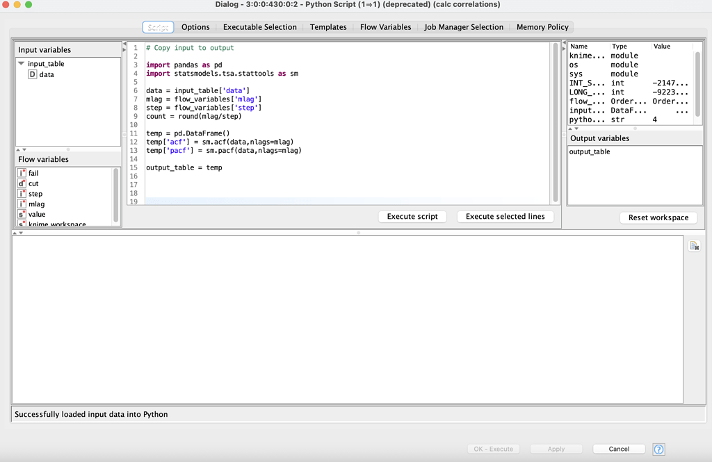 python script error.. - KNIME Analytics Platform - KNIME Community Forum