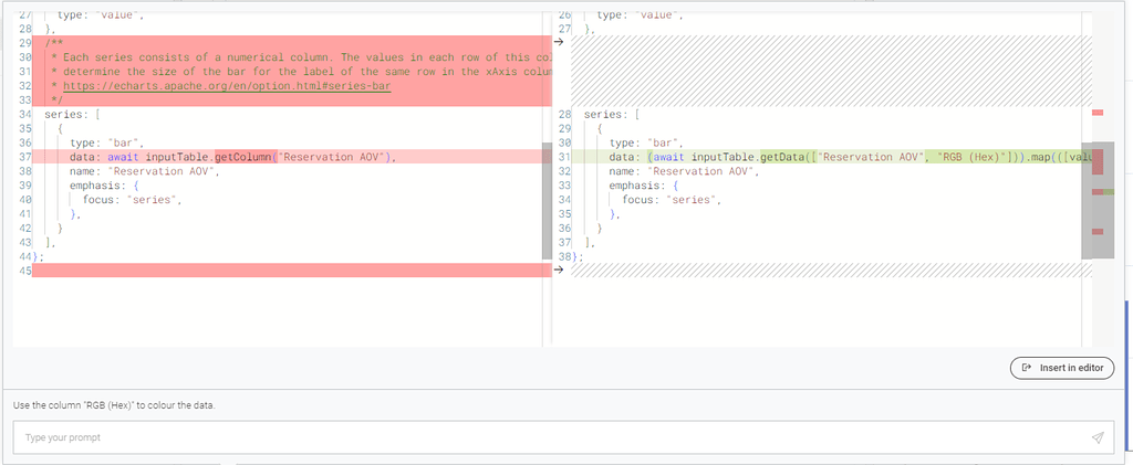 Generic ECharts / K-AI add option to cancel or refine query - Feedback ...