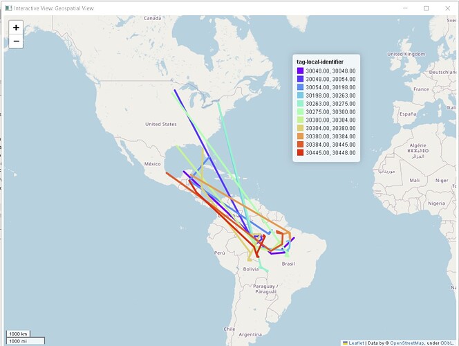 Geospatial View