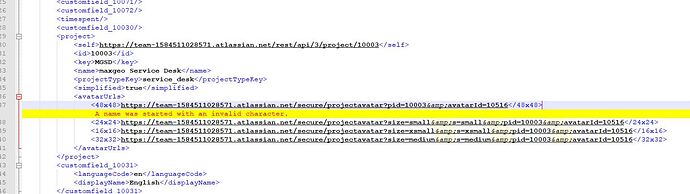JSON to XML Issue