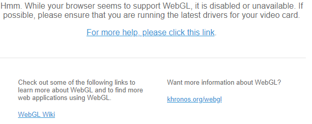 If your browser doesn't support webGL, the soul will be white, and