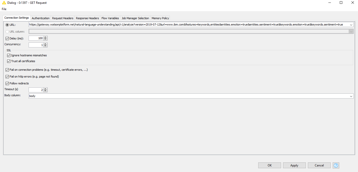 GET Request Help - API - Not Sure - KNIME Analytics Platform - KNIME ...