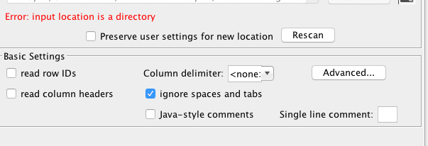 How to read all files in a folder with a loop KNIME Analytics