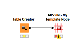 missing node