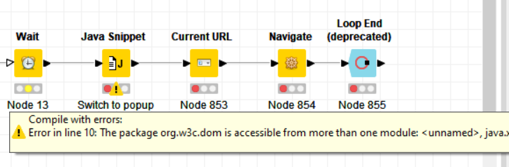 How Can I Resolve The Java Snippet Error Selenium Wf Community How Can I Resolve The Java Snippet Error Selenium Wf Community