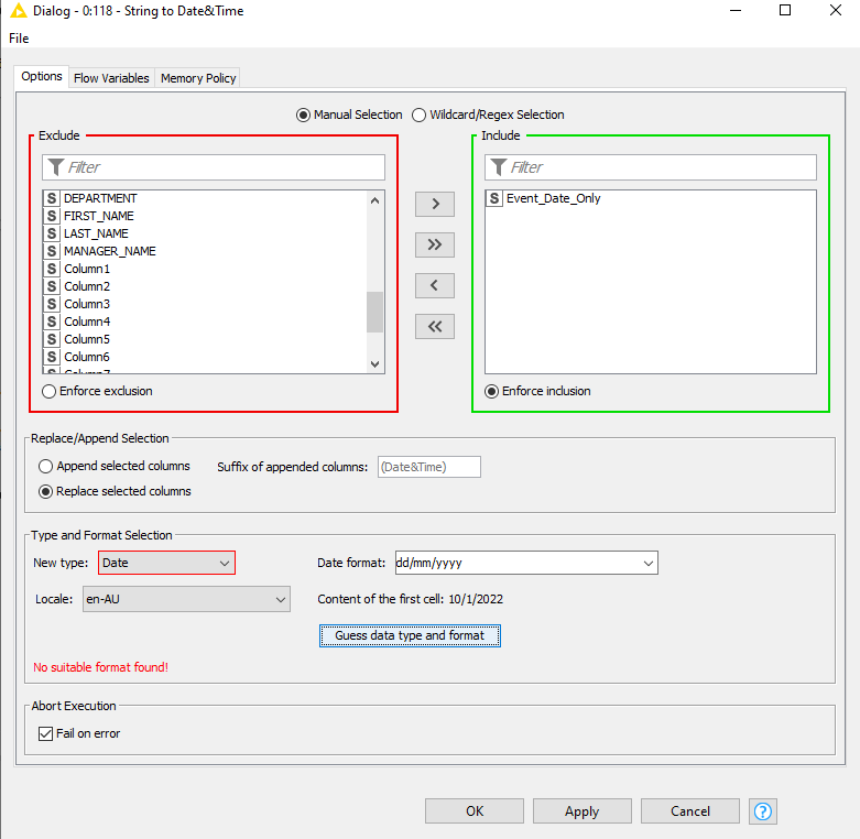 Converting String To Date KNIME Analytics Platform KNIME Community 