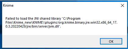 Failed to load the jni shared library jvm dll что делать