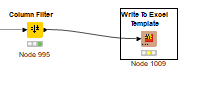 P0-Columnfilter-Node und Excel-to-write-node