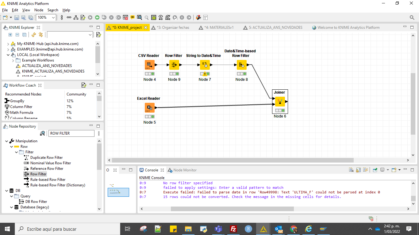 Lectura de Datos KNIME en Espa ol KNIME Community Forum