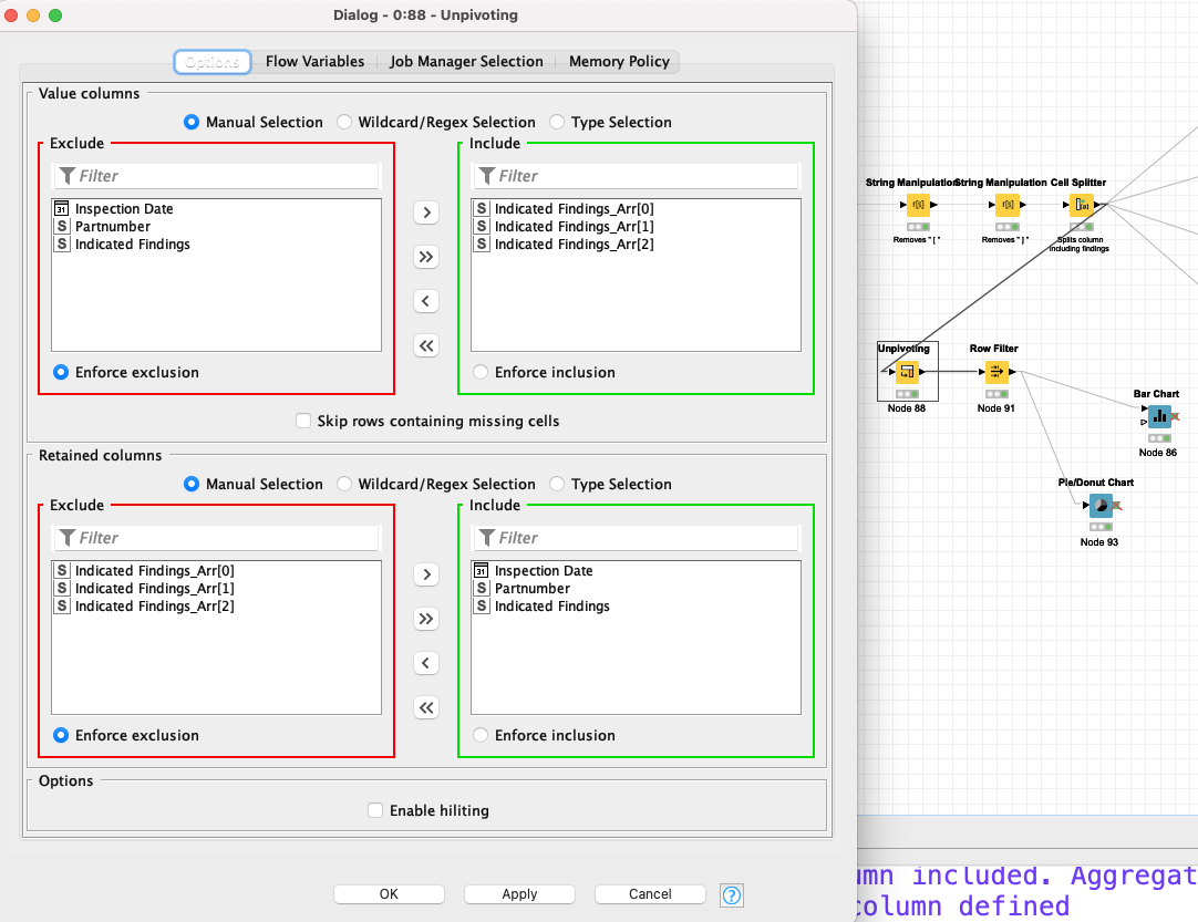 Topic · Filtering enabled ·