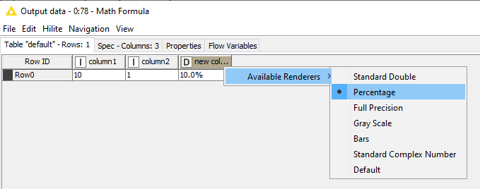 PercentageRenderer