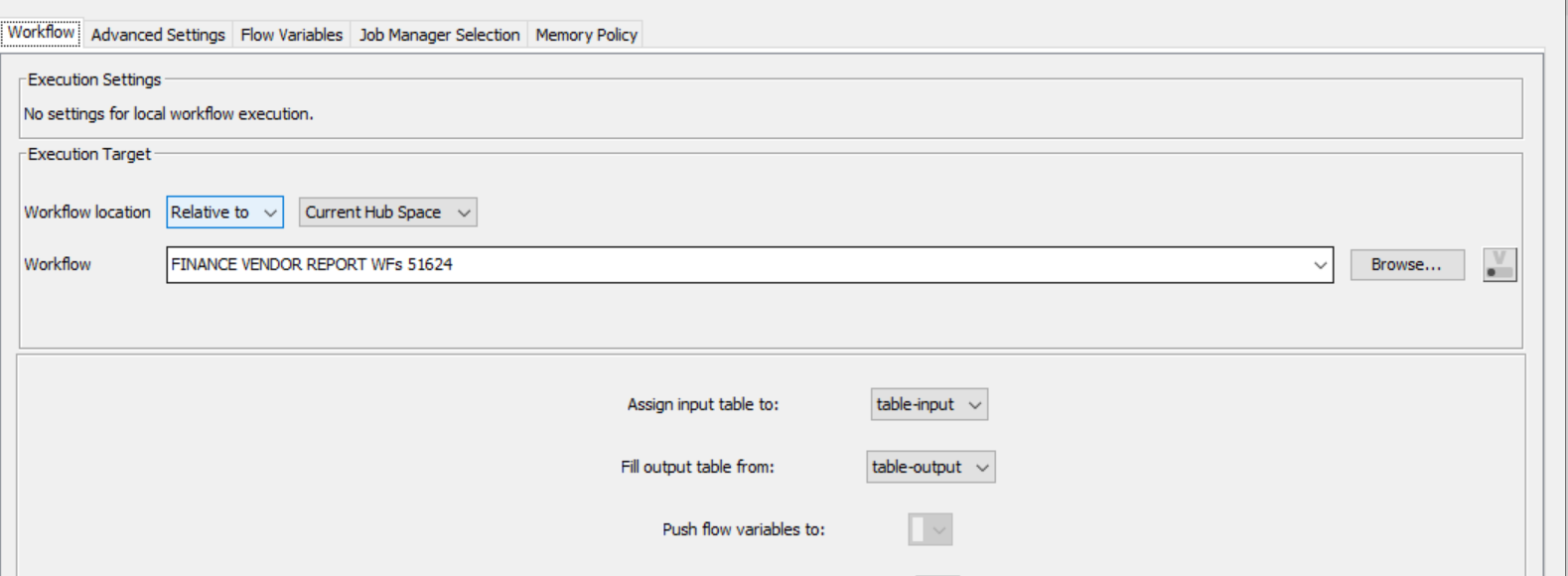 Call a specific workflow in a workflow - KNIME Analytics Platform ...