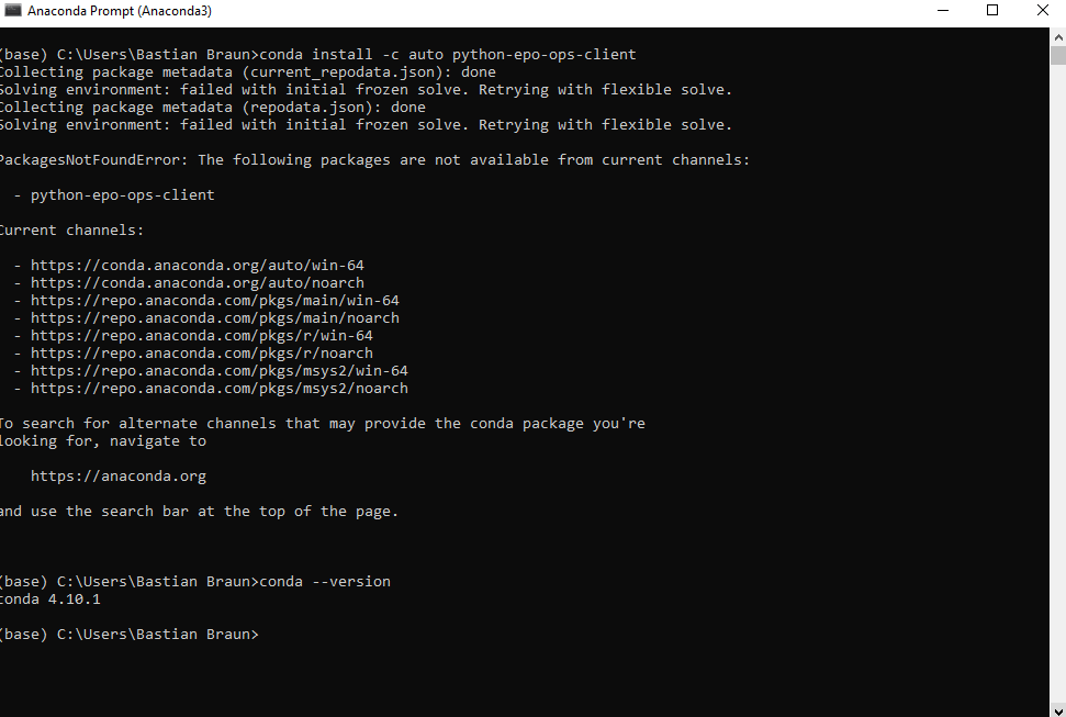 Conda Install Package Command Prompt Hrommad