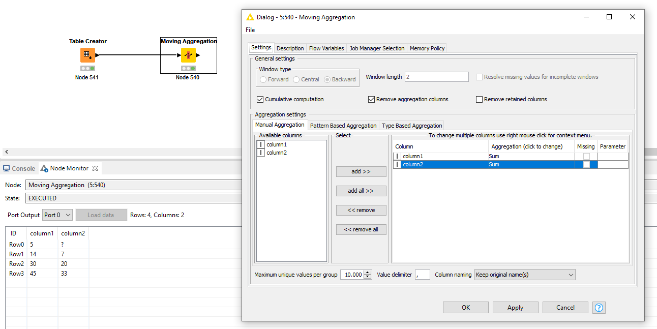 how-to-sum-two-rows-knime-analytics-platform-knime-community-forum