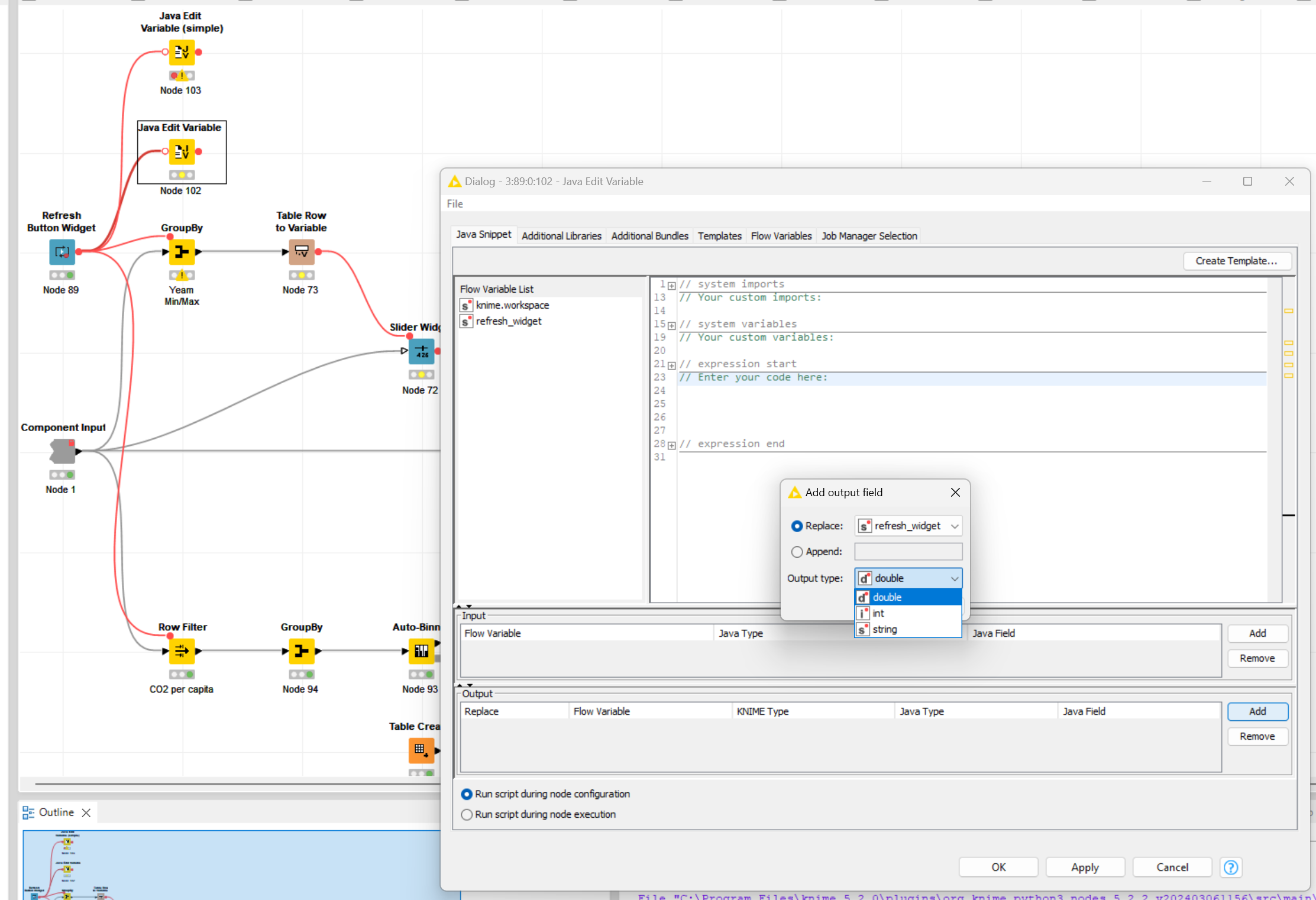 Java Edit Variable: Add Boolean Type - Feedback & Ideas - KNIME ...
