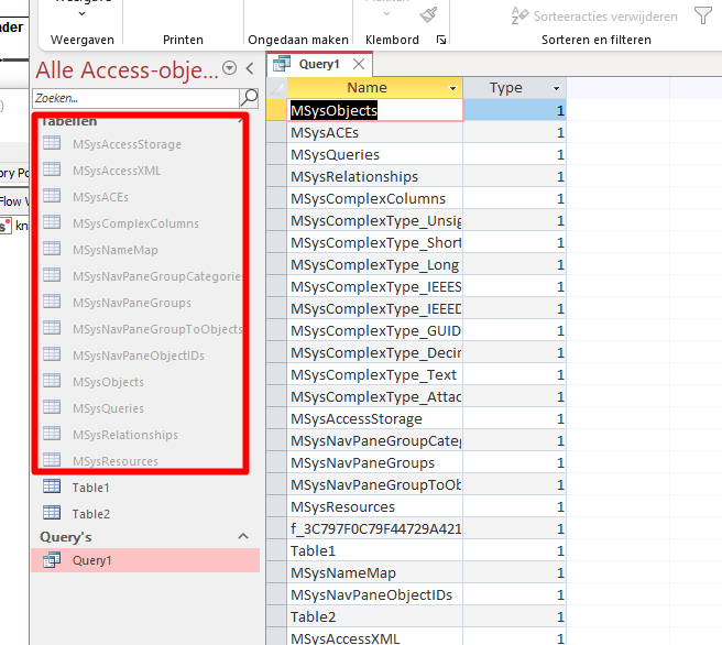 Identify Tables In MSACCESS Database Msysobjects KNIME Analytics Platform KNIME 