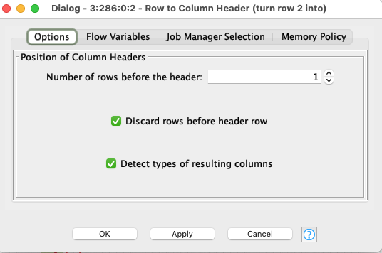 Bug in latest 4.7.4 node Row to Column Header KNIME Analytics