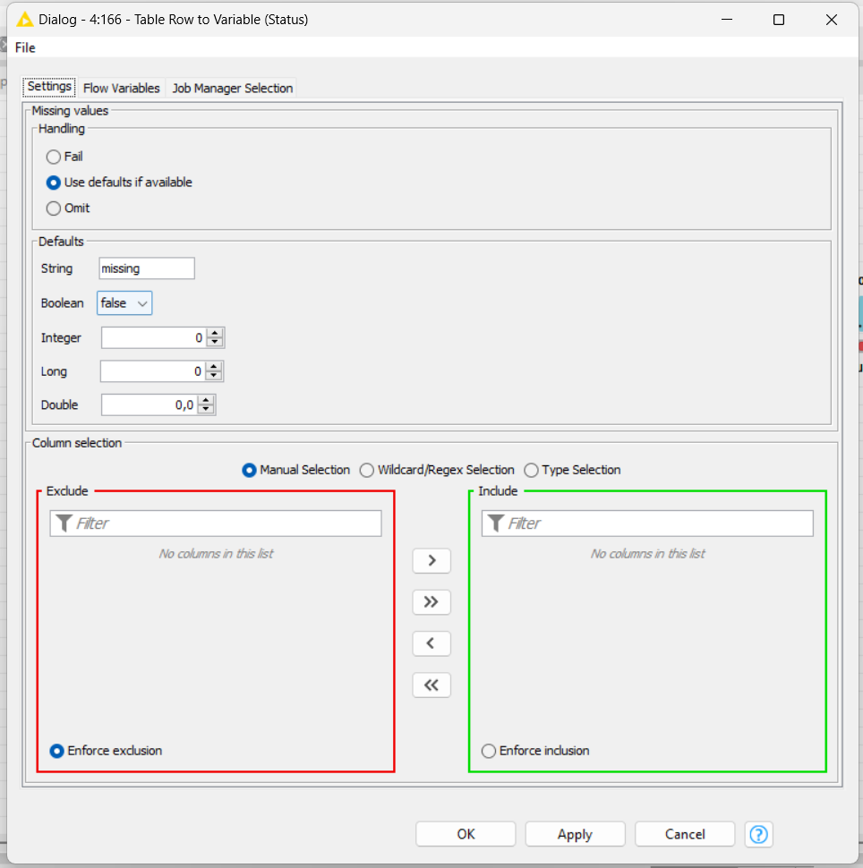Variable Loop Condition Execute failed: Encountered duplicate row ID  Iteration 1 - KNIME Analytics Platform - KNIME Community Forum